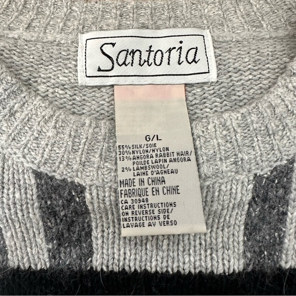 Santoria vintage silk sweater - Picture 6 of 10